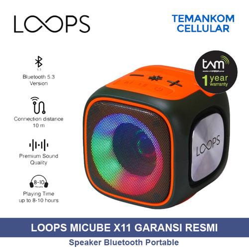 ZH T&G X-911 Portable Bluetooth Speaker with LED Lights & Phone Holder