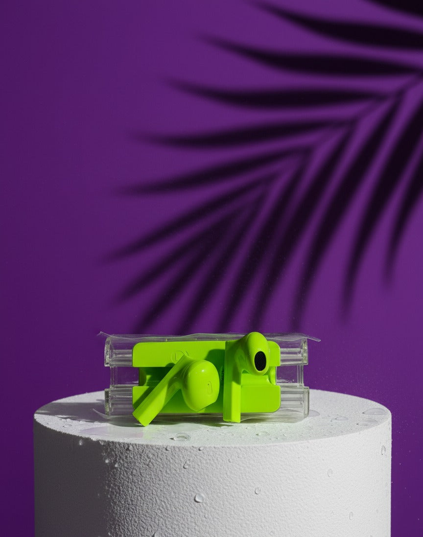 EchoView Pro TWS 5.3 Wireless Earbuds 🎧 | Digital Battery Display | 6–7 Hour Battery 🔋 | Random Color