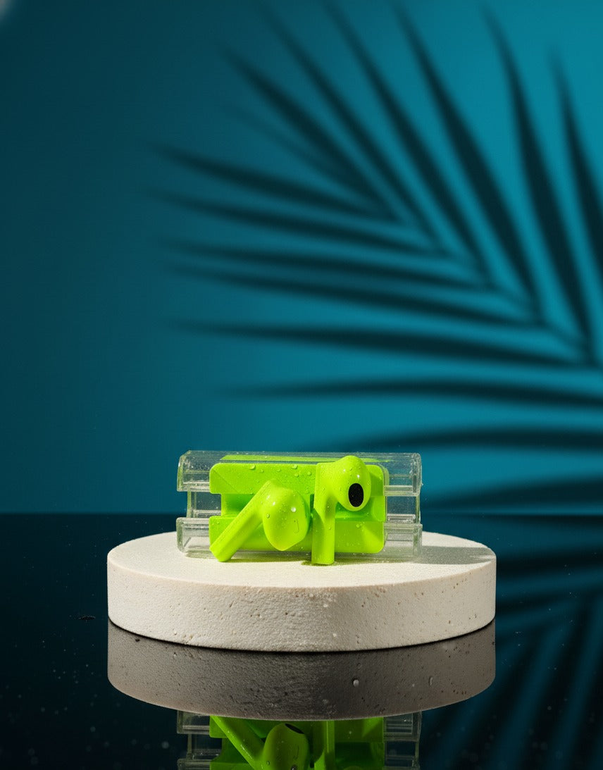 EchoView Pro TWS 5.3 Wireless Earbuds 🎧 | Digital Battery Display | 6–7 Hour Battery 🔋 | Random Color