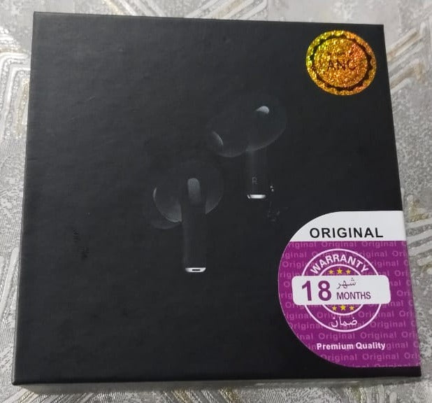 ZH  AirPods Pro 2 Noise Reduction Wireless Earbuds with ANC – Black