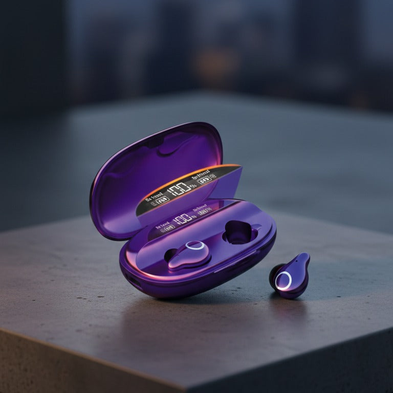 ZH EchoFit Mini TWS 5.3 Earbuds | HD Sound | Ergonomic Design | Sport & Daily Use