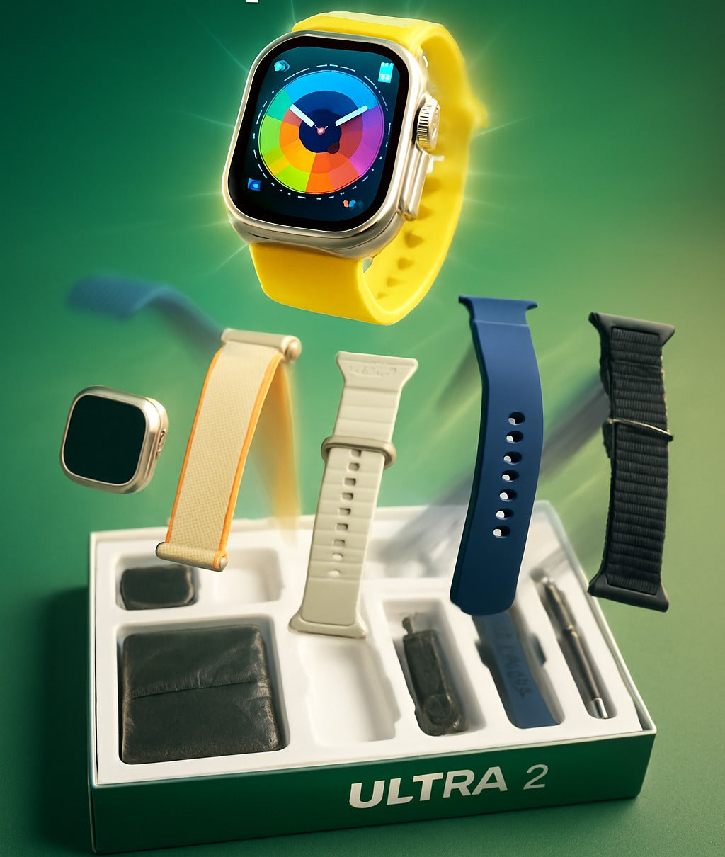 ZH S200 NovaFit Smartwatch – Full Display with Wallet Feature