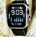 ZH NeoGlow LED Digital Wrist Watch – Black (Cell Operated)