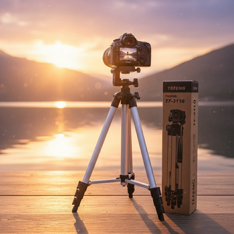 ZH FlexMount Pro Adjustable Tripod Stand for Camera & Mobile