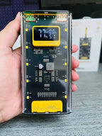 ZH PowerGlow 66W Super Fast Charging Transparent Power Bank – 20,000mAh