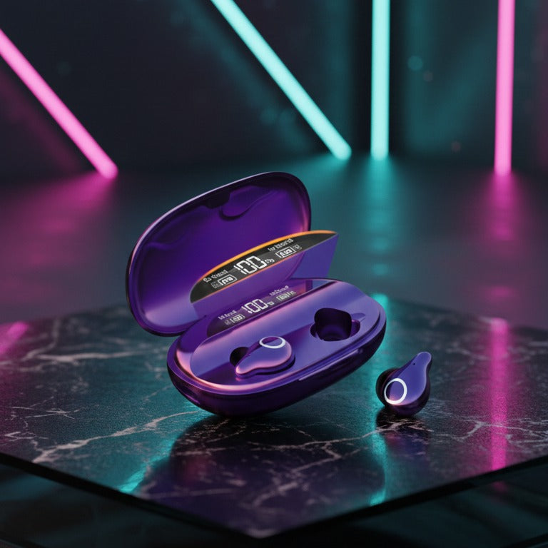 ZH EchoFit Mini TWS 5.3 Earbuds | HD Sound | Ergonomic Design | Sport & Daily Use