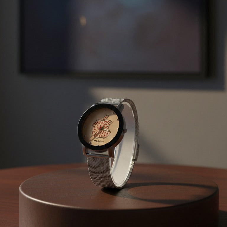 ZH SilverEdge Classic Analog Wrist Watch