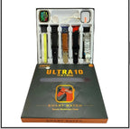 ZH UltraNova X10 Smartwatch – 49mm Super HD | BT Calling | 10-in-1 Straps