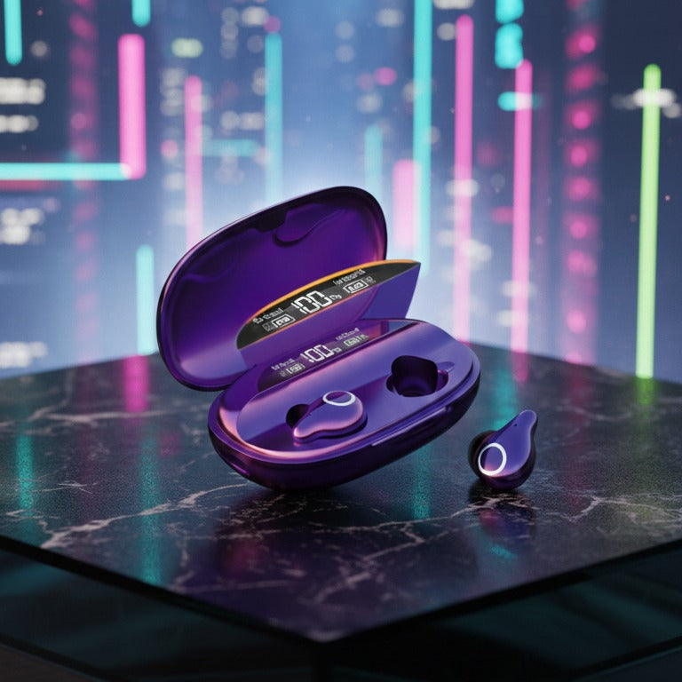 ZH EchoFit Mini TWS 5.3 Earbuds | HD Sound | Ergonomic Design | Sport & Daily Use