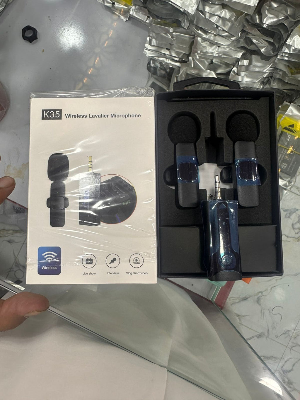 ZH VoxAir Duo | Dual Wireless Microphone 🎤 | Clear Sound | Long Battery Life 🔋 | Portable Design