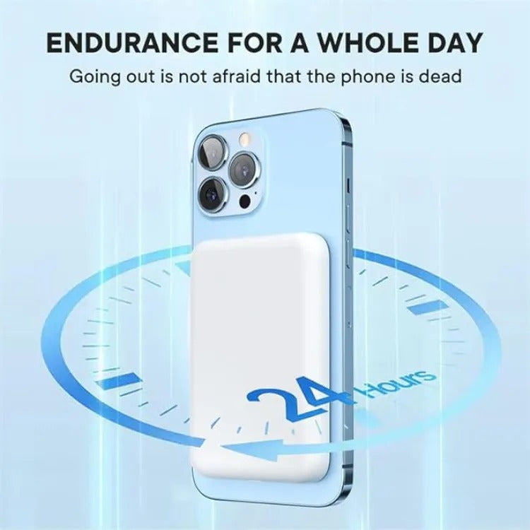 ZH MagSafe Wireless Power Bank for iPhone – 5,000mAh 20W Fast Charging