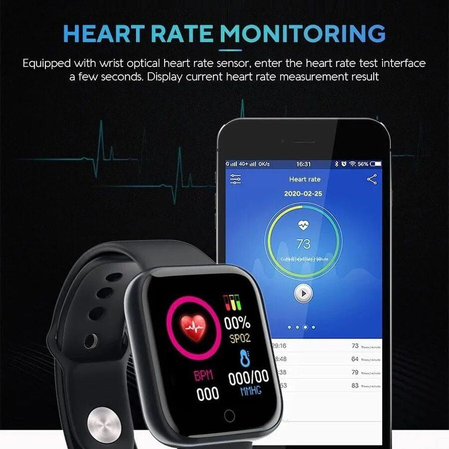 ZH LH-726 Smart Bluetooth Touch Screen Watch – Metal Body