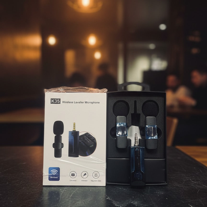 ZH VoxLink Duo C | Dual Wireless Microphone 🎤 | Type-C Connector | Clear Sound | Long Battery Life 🔋 | Portable